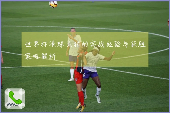 世界杯滚球竞猜的实战经验与获胜策略解析